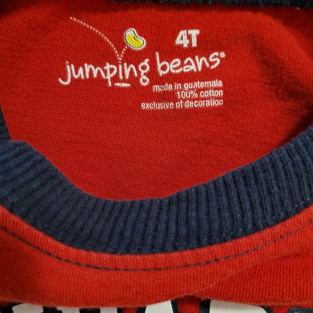 NWOT 2 Boy's Red Long Sleeve shirts 4T